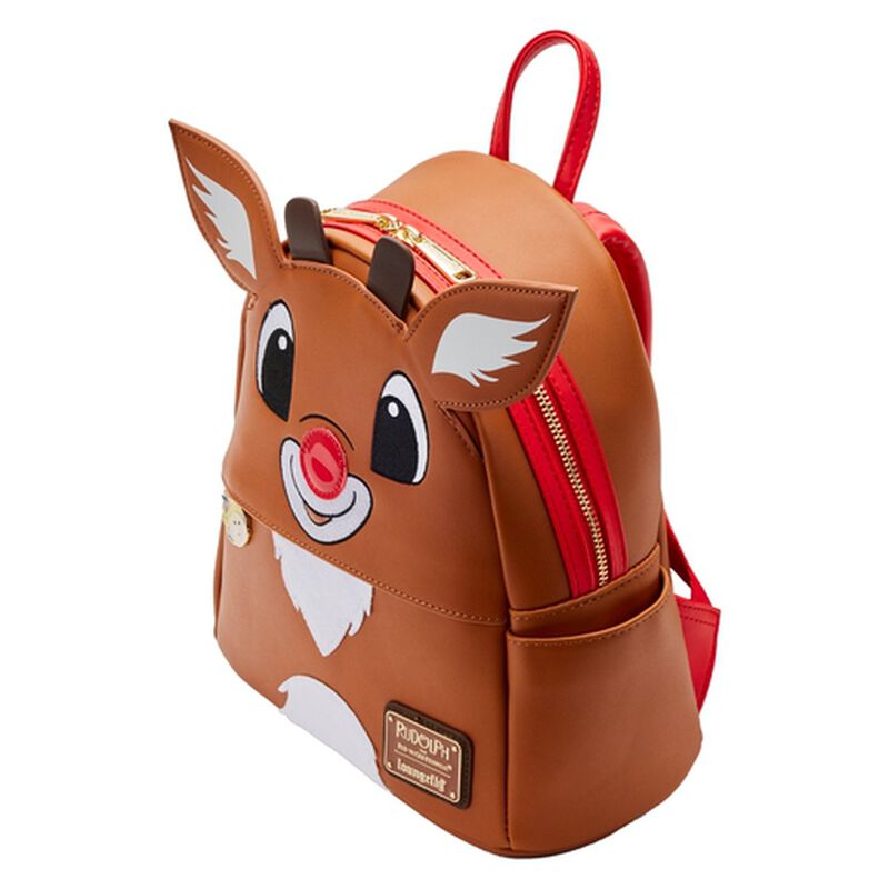 Exclusive - Rudolph the Red-Nosed Reindeer Light Up Cosplay Mini Backpack, , hi-res image number 4
