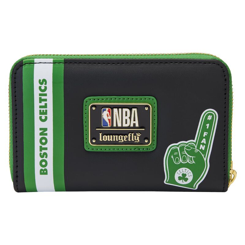 NBA Boston Celtics Patch Icons Zip Around Wallet, , hi-res view 4