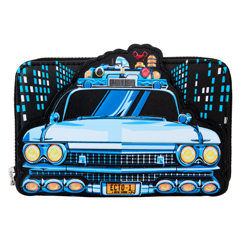 Ghostbusters Ecto-1 Glow Zip Around Wallet, , hi-res view 1
