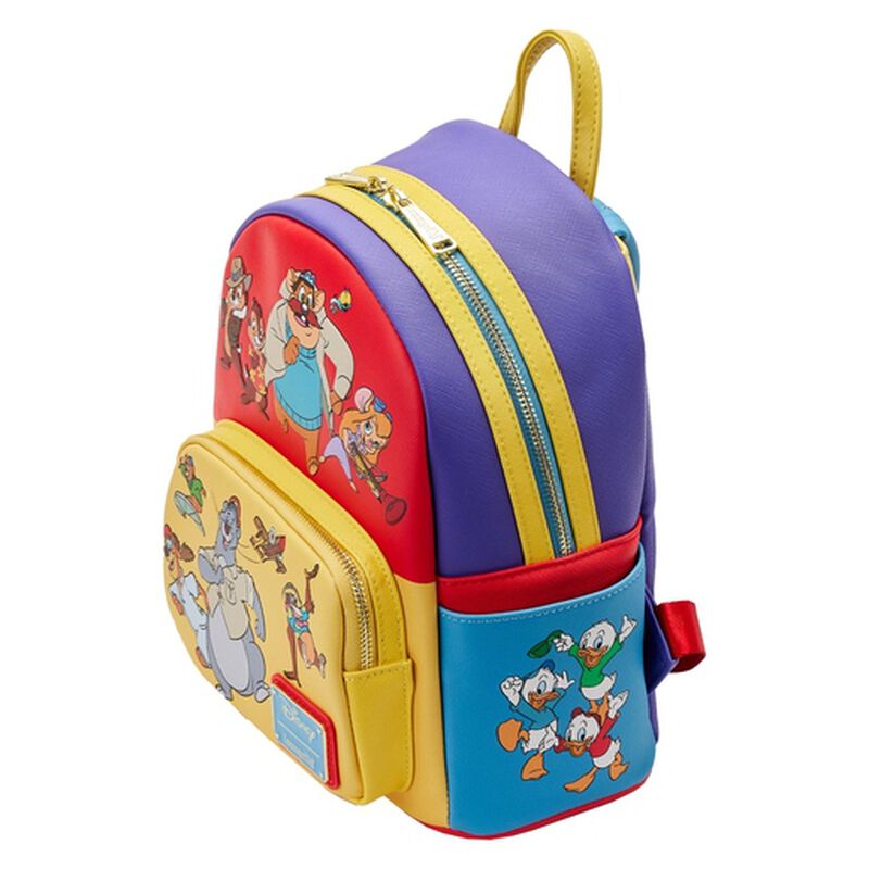 Exclusive - Disney Afternoon Cartoons Color Block Mini Backpack, , hi-res image number 3