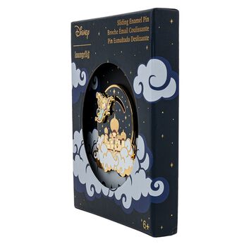 Disney Aladdin and Princess Jasmine Collector Box Sliding Enamel Pin, Image 2