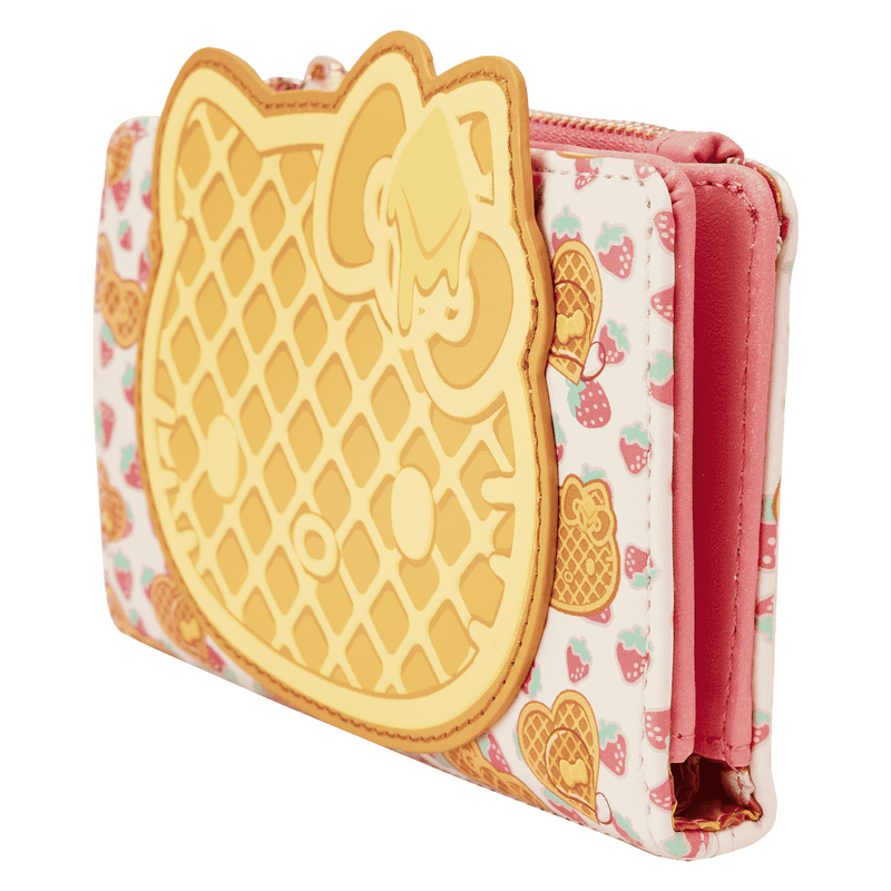 Hello Kitty Breakfast Waffle Flap Wallet, , hi-res view 4
