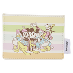 Mickey & Friends Rainbow Stripes Card Holder, , hi-res view 1