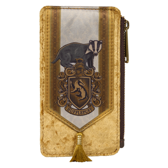Exclusive Harry Potter Hufflepuff Banner Velvet Card Holder, Image 1