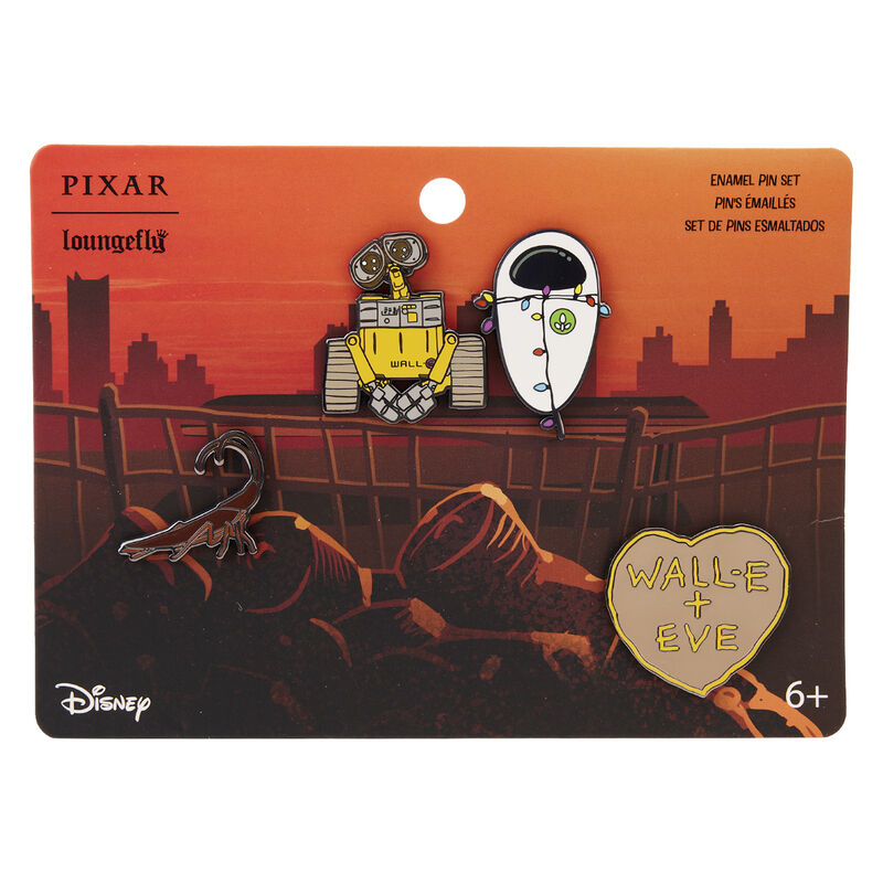 WALL-E Date Night 4pc Pin Set, , hi-res image number 1