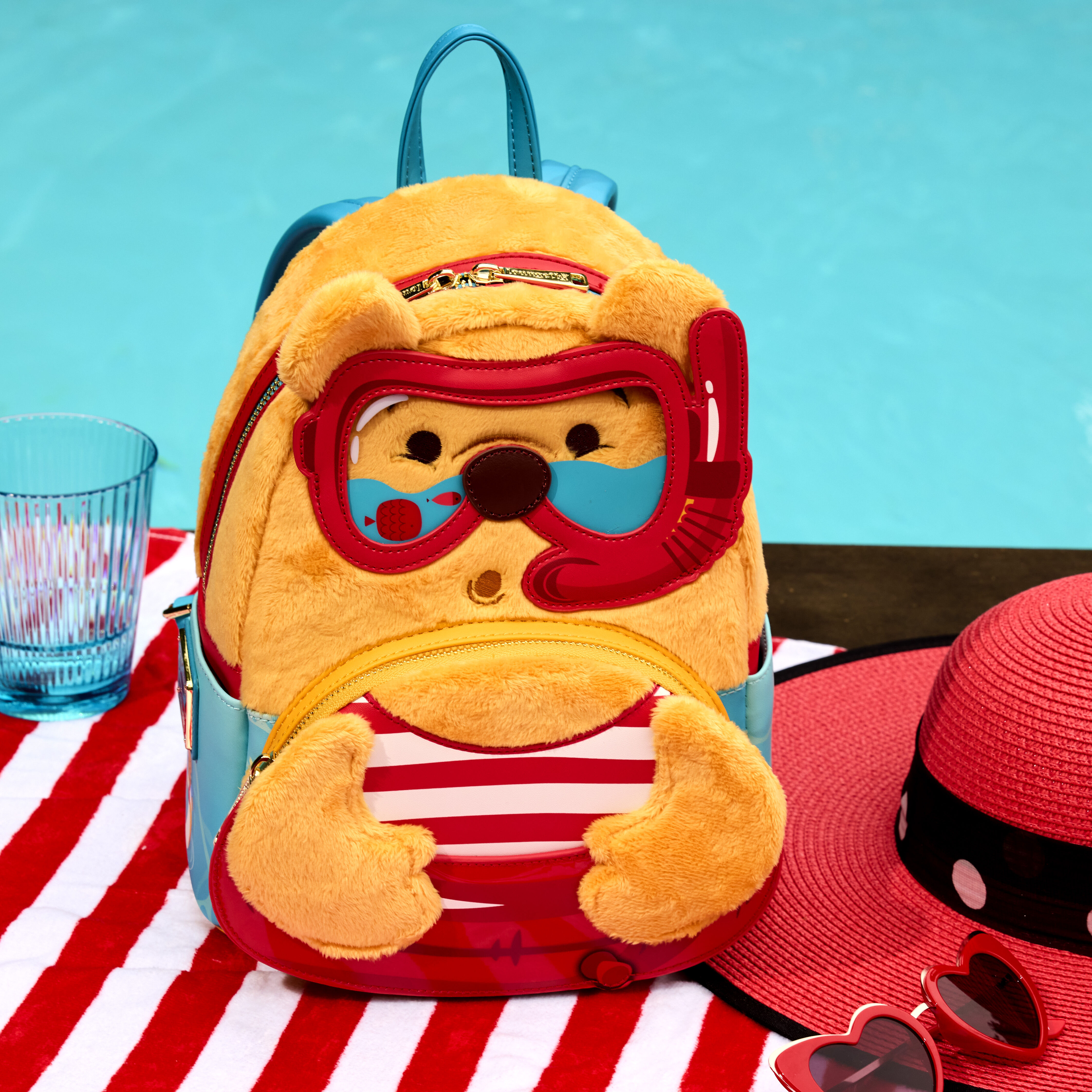 Winnie The Pooh Exclusive Summer Vibes Plush Mini Backpack
