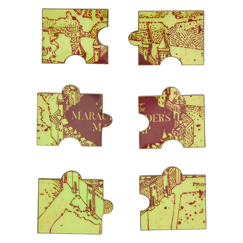 Harry Potter Exclusive The Marauder's Map Puzzle Mystery Box Pin, , hi-res view 2