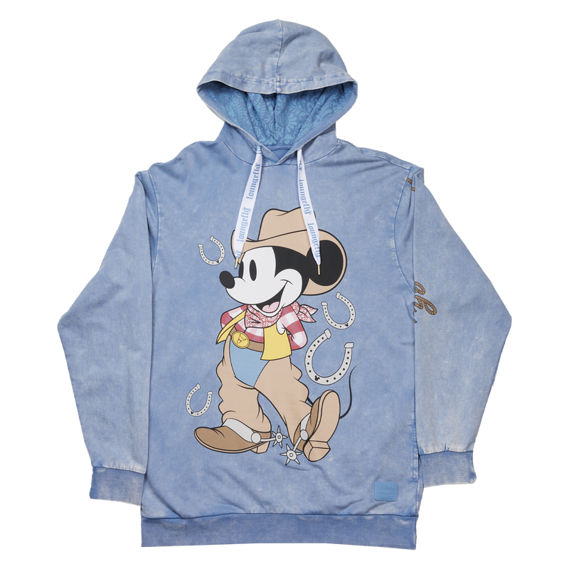 Western Mickey Mouse Unisex Hoodie, , hi-res view 9