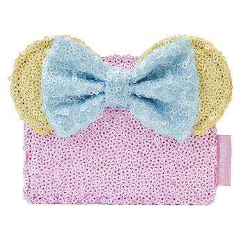 Limited Edition Exclusive - Minnie Mouse Pastel Sequin Card Holder, Image 1