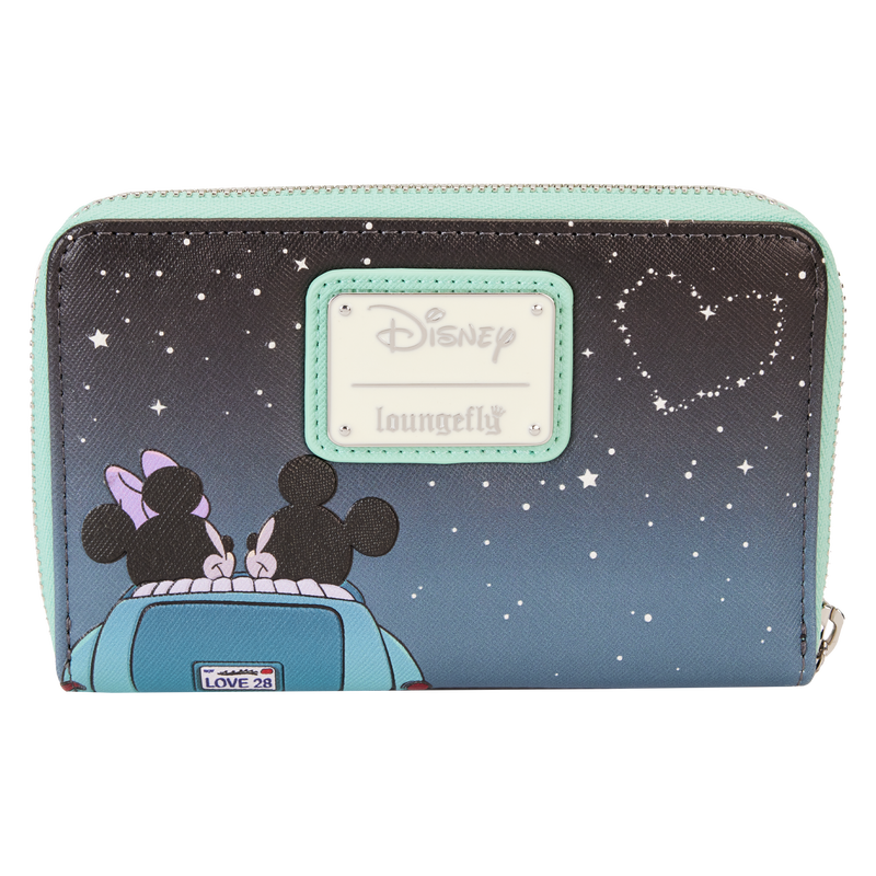 Mickey & Minnie Date Night Drive-In Zip Around Wallet, , hi-res view 5