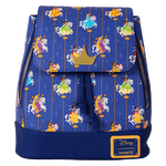 Disney Princess Carousel All-Over Print Drawstring Mini Backpack, , hi-res view 1