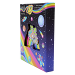 Lisa Frank Zoomer & Zorbit Rainbow 3" Collector Box Sliding Pin, , hi-res view 3