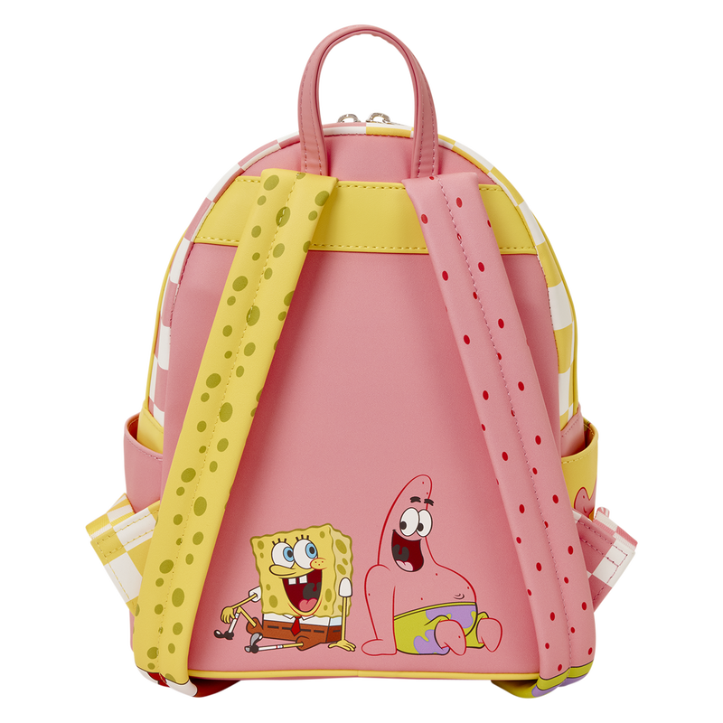 SpongeBob SquarePants & Patrick Star Checkered Mini Backpack, , hi-res view 6