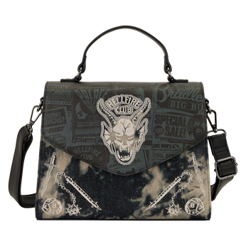 Stranger Things 5 Hellfire Club Crossbody Bag, Image 1