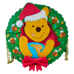 Winnie The Pooh Stuck In Wreath Glow Crossbody Bag, , hi-res view 1