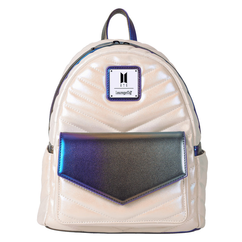 Funko Pop! By Loungefly BTS Iridescent Quilted Mini Backpack, , hi-res view 1