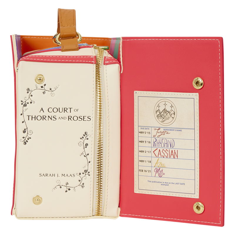 A Court of Thorns and Roses Book Series Figural Crossbody Bag, , hi-res view 6
