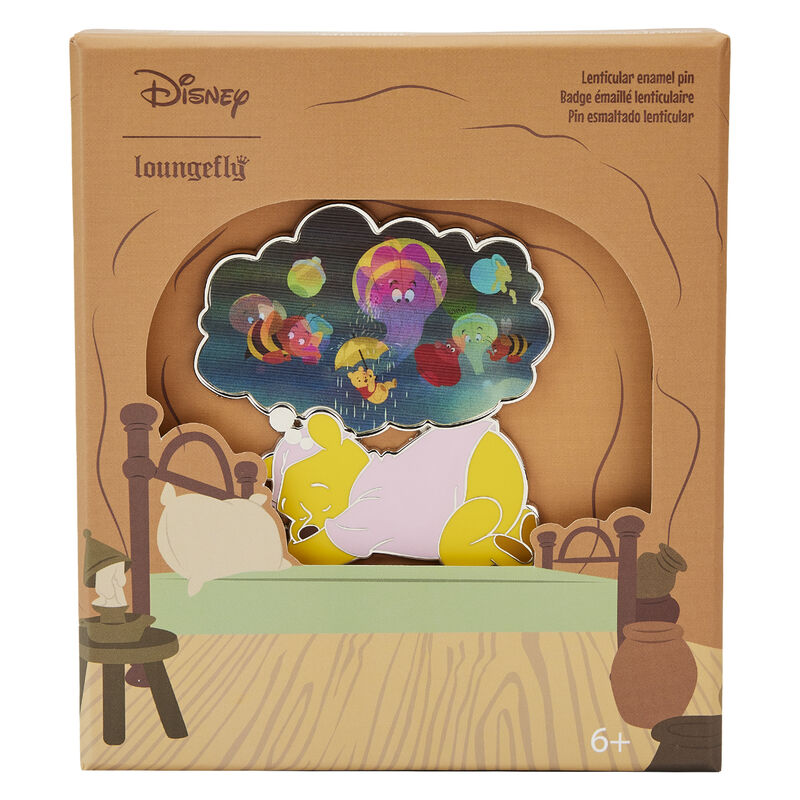 Winnie the Pooh Heffa-Dream Lenticular Pin, , hi-res image number 1