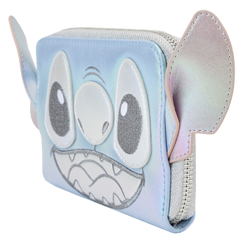Disney100 Platinum Stitch Cosplay Zip Around Wallet, Image 2