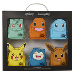 Pok&eacute;mon Exclusive Starters Cosplay Mini Backpack Keychain Charm Set, , hi-res view 1