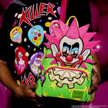 NYCC Limited Edition Killer Klowns Spikey Glitter Cosplay Glow Mini Backpack, Image 2