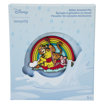Winnie the Pooh & Friends Rainy Day 3" Collector Box Sliding Pin, Image 1