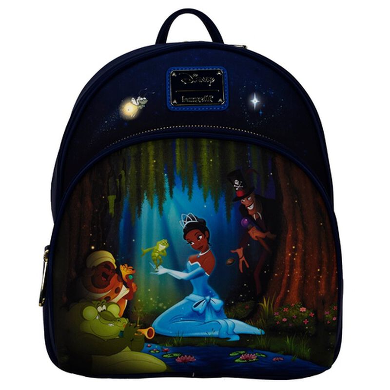 Loungefly SDCC Exclusive Disney The Princess and the Frog Louis GITD Mini  Bag
