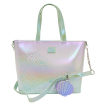 The Little Mermaid Ariel, Flounder, & Sebastian Tote Bag with Coin Bag, , hi-res view 7