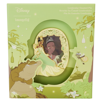 The Princess and the Frog Princess Series 3" Collector Box Lenticular Pin, Image 1