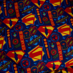 Superman All-Over Print Nylon Full-Size Backpack, , hi-res view 5