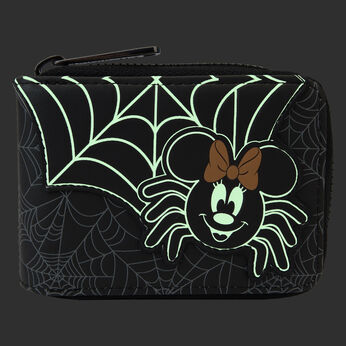 Minnie Mouse Spider Glow Accordion Wallet, Image 2