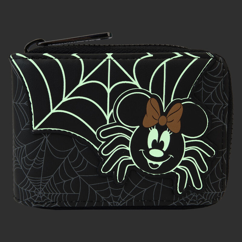 Minnie Mouse Spider Glow Accordion Wallet, , hi-res view 2
