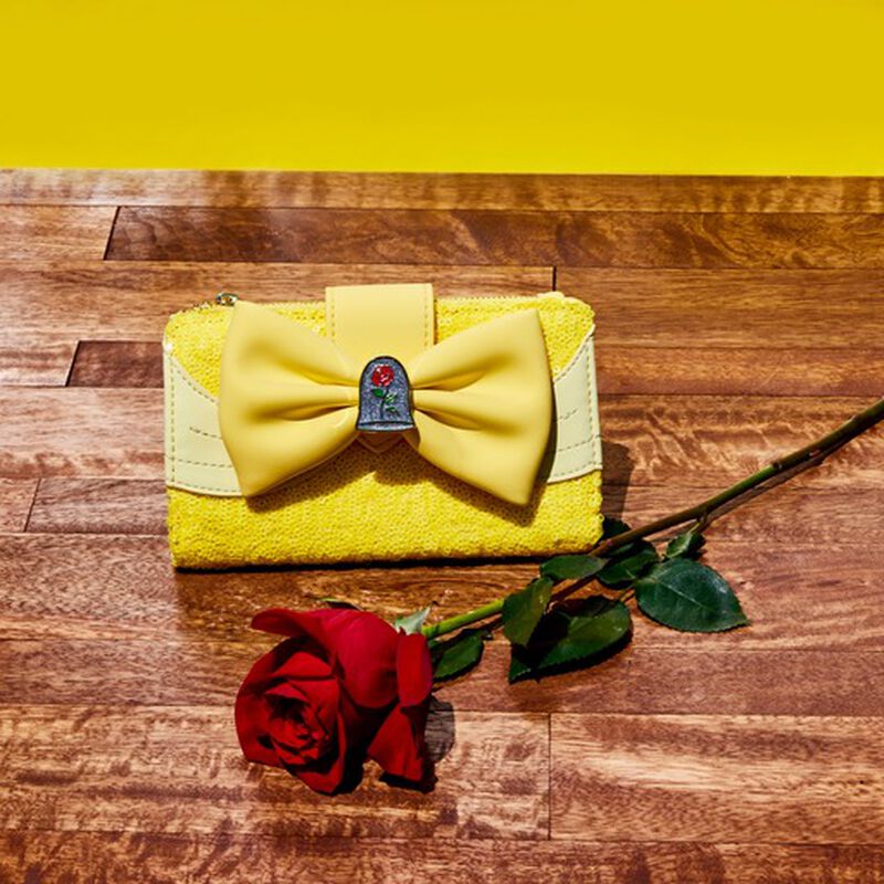 Exclusive - Belle Sequin Flap Wallet, , hi-res image number 2