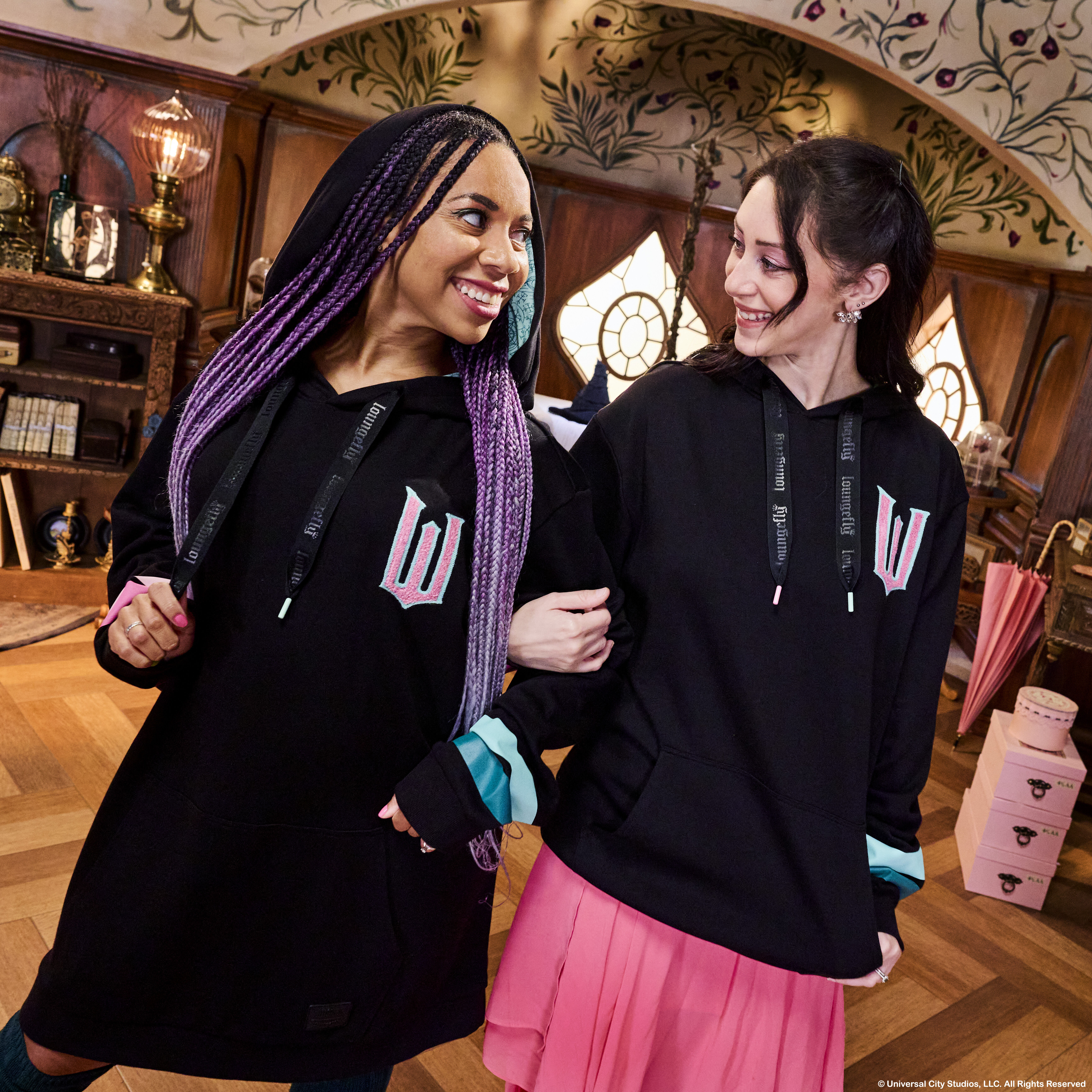 Wicked Elphaba Glinda Split Unisex Hoodie