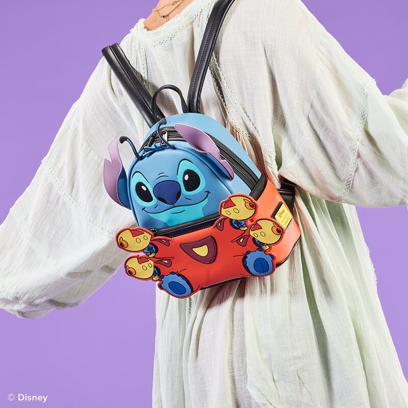 Stitch Space Suit Cosplay Mini Backpack, , hi-res view 5