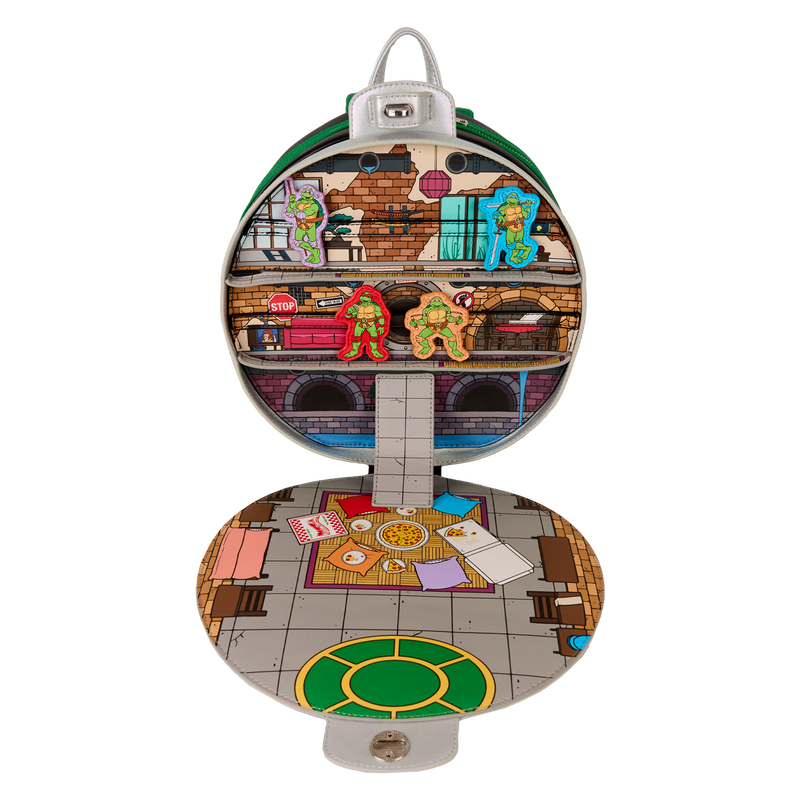 Teenage Mutant Ninja Turtles Lair Mini Backpack, , hi-res view 6