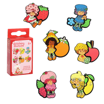 Strawberry Shortcake Characters Fruit Scented Mystery Box Enamel Pin, , hi-res view 1