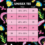 The Little Mermaid 35th Anniversary Life is the Bubbles All-Over Print Unisex Tee, , hi-res view 5