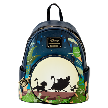The Lion King 30th Anniversary Hakuna Matata Silhouette Mini Backpack, Image 1