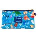 Stitch Camping Cuties All-Over Print Nylon Zipper Pouch Wristlet, , hi-res view 4