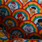 Rainbow Brite™ Iridescent Convertible Backpack & Tote Crossbody Bag, , hi-res view 7