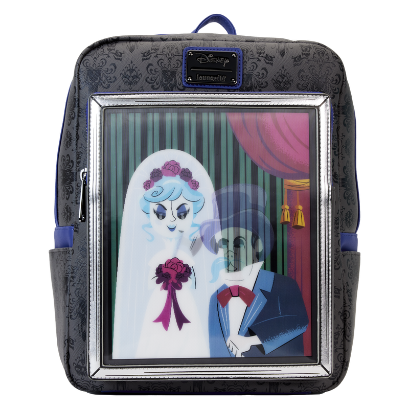 Haunted Mansion The Black Widow Bride Portrait Lenticular Mini Backpack, , hi-res view 1
