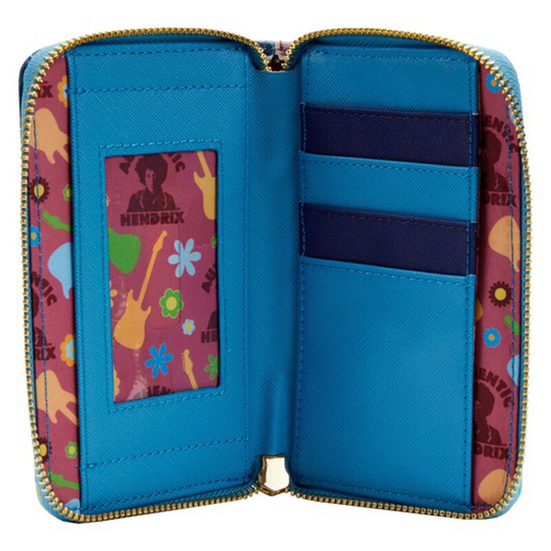 Buy Jimi Hendrix Psychedelic Glow Landscape Zip Around Wallet at Loungefly.