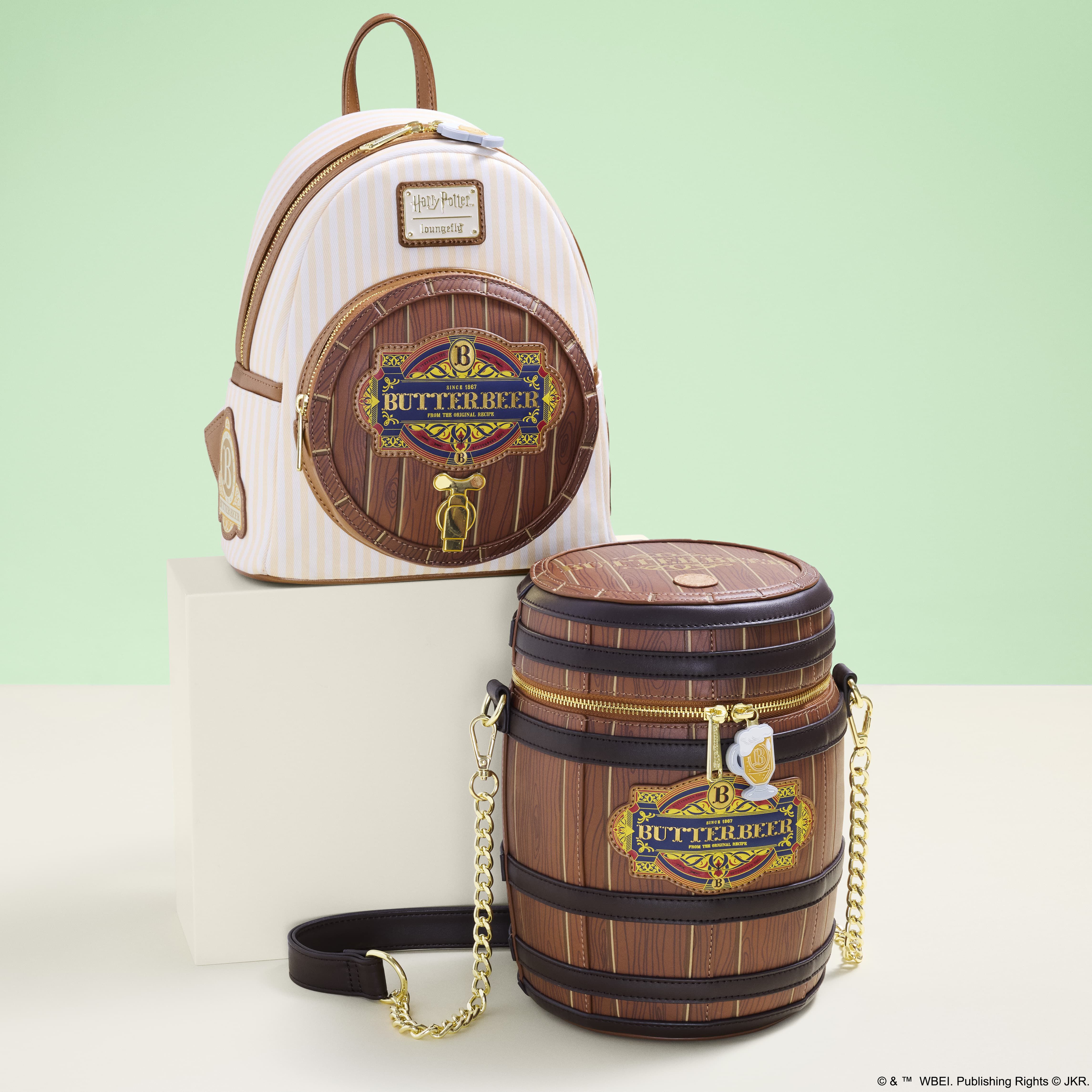 Harry Potter Butterbeer Barrel Scented Mini Backpack | Loungefly