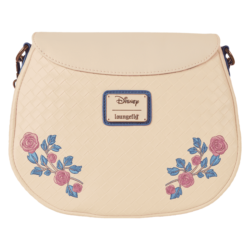 【Loungefly】Disney オーロラ姫&フィリップ王子 クロスボディ Sleeping Beauty Princess Aurora & Prince Phillip Floral