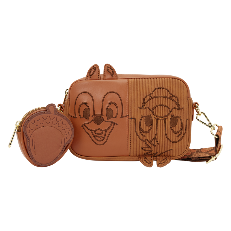 Chip 'n' Dale Sling Crossbody Bag with Coin Bag, , hi-res view 1