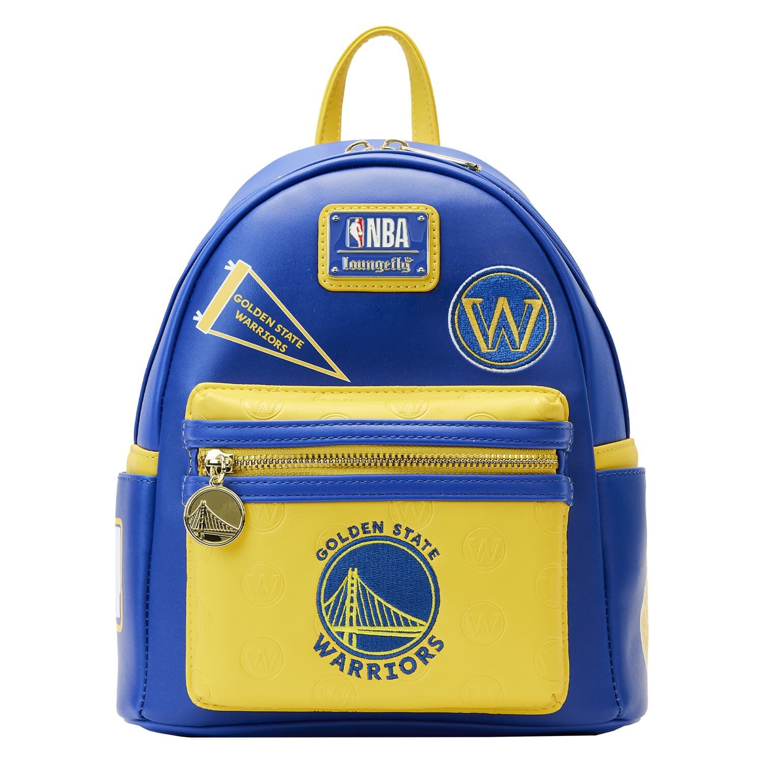 Buy NBA Golden State Warriors Patch Icons Mini Backpack at Loungefly