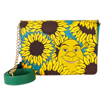 Shrek & Donkey Sunflower Field Crossbody Bag, Image 1