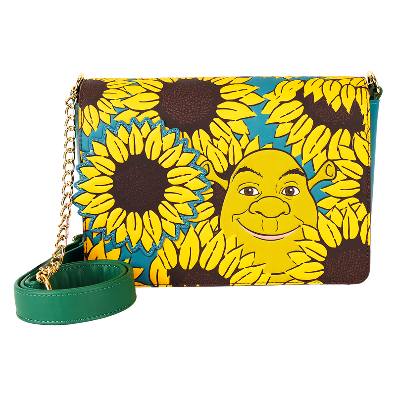 Shrek & Donkey Sunflower Field Crossbody Bag, , hi-res view 1