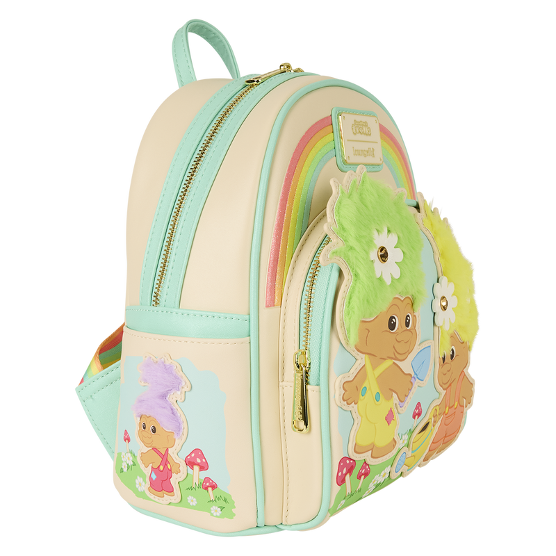 Classic Trolls Plush Glitter Mini Backpack, , hi-res view 5